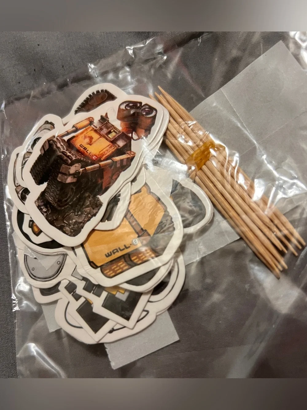 Disney WALL·E and EVE Space Happy Birthday Banners & Cupcake Toppers